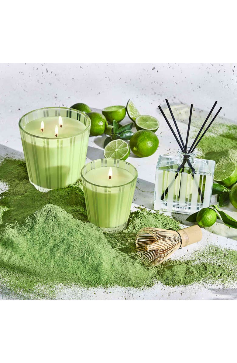 NEST New York Lime Zest & Matcha Candle, Alternate, color, 3 Wick