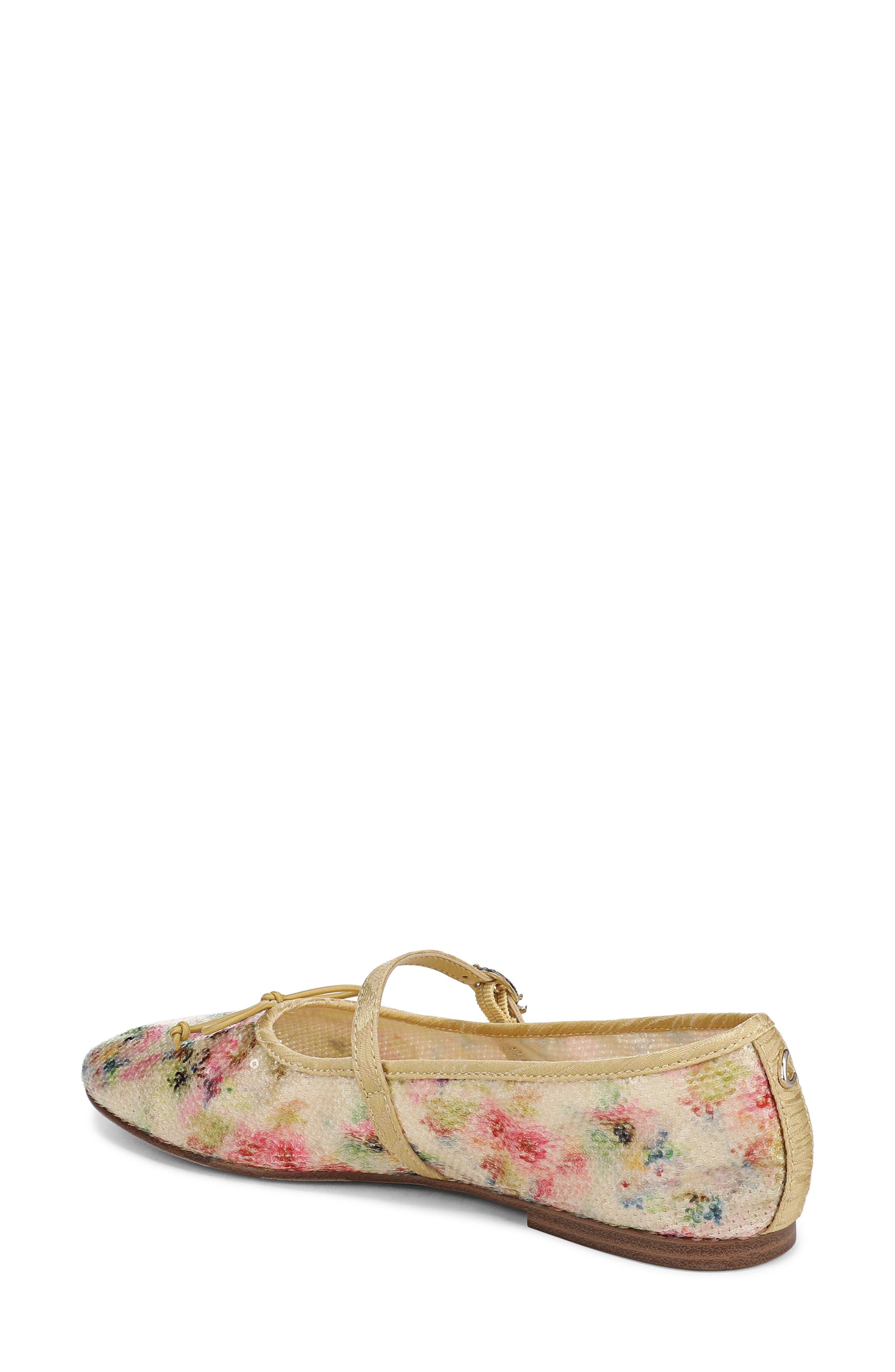 Circus NY by Sam Edelman Sofie Mesh Ballet Flat, Alternate, color, Vanilla Bean Multi