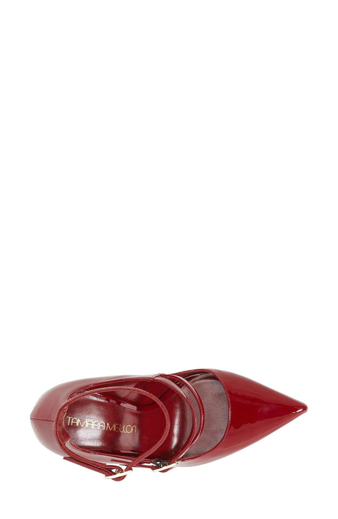 'Possession' Pointy Toe Pump, Alternate, color, RED PATENT