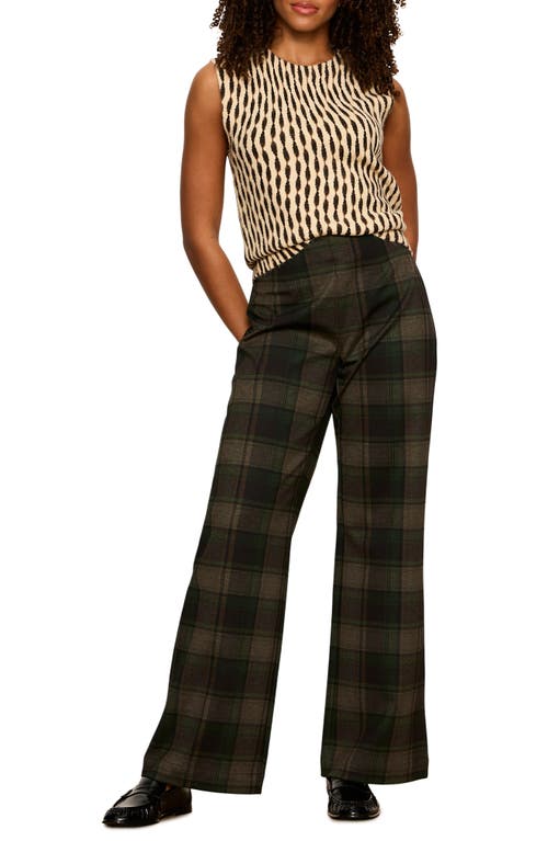 Sanctuary Relay Plaid Pull-on Pants In Red