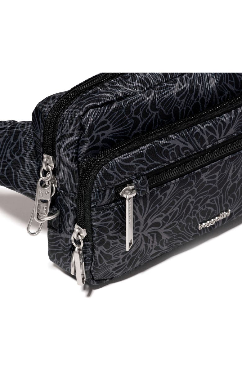 BAGGALLINI Securtex Anti-Theft Belt Bag Sling, Alternate, color, Midnight Blossom
