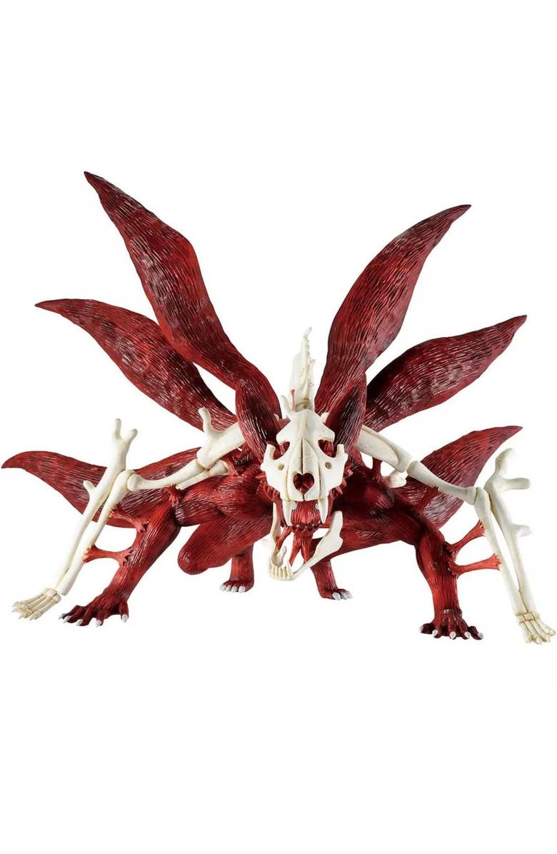 Bandai Naruto Uzumaki Nine Tails Rampage Masterlise Fig, Main, color, Multicolor
