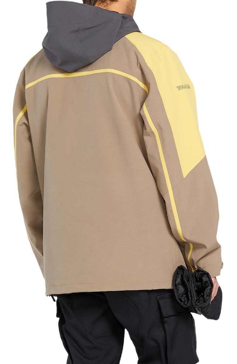 Volcom Brighton Waterproof Anorak, Alternate, color, 