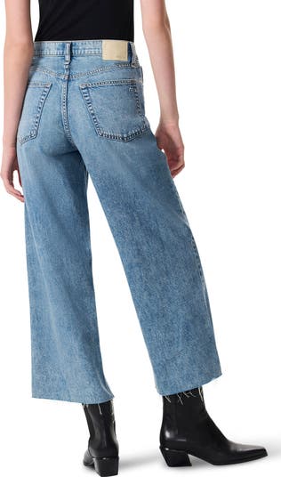 Featherweight Andi High Waist Ankle Wide Leg Jeans