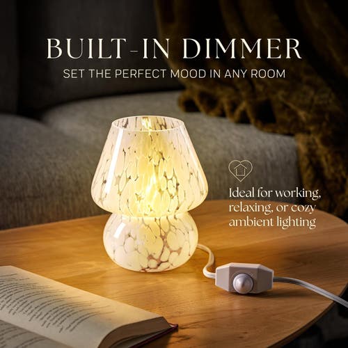 Next Glow Mushroom Led Lamp,  Modern Dimmable E26 Socket
