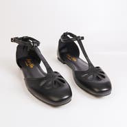 Unique Vintage 1920s Style T-Strap Flats