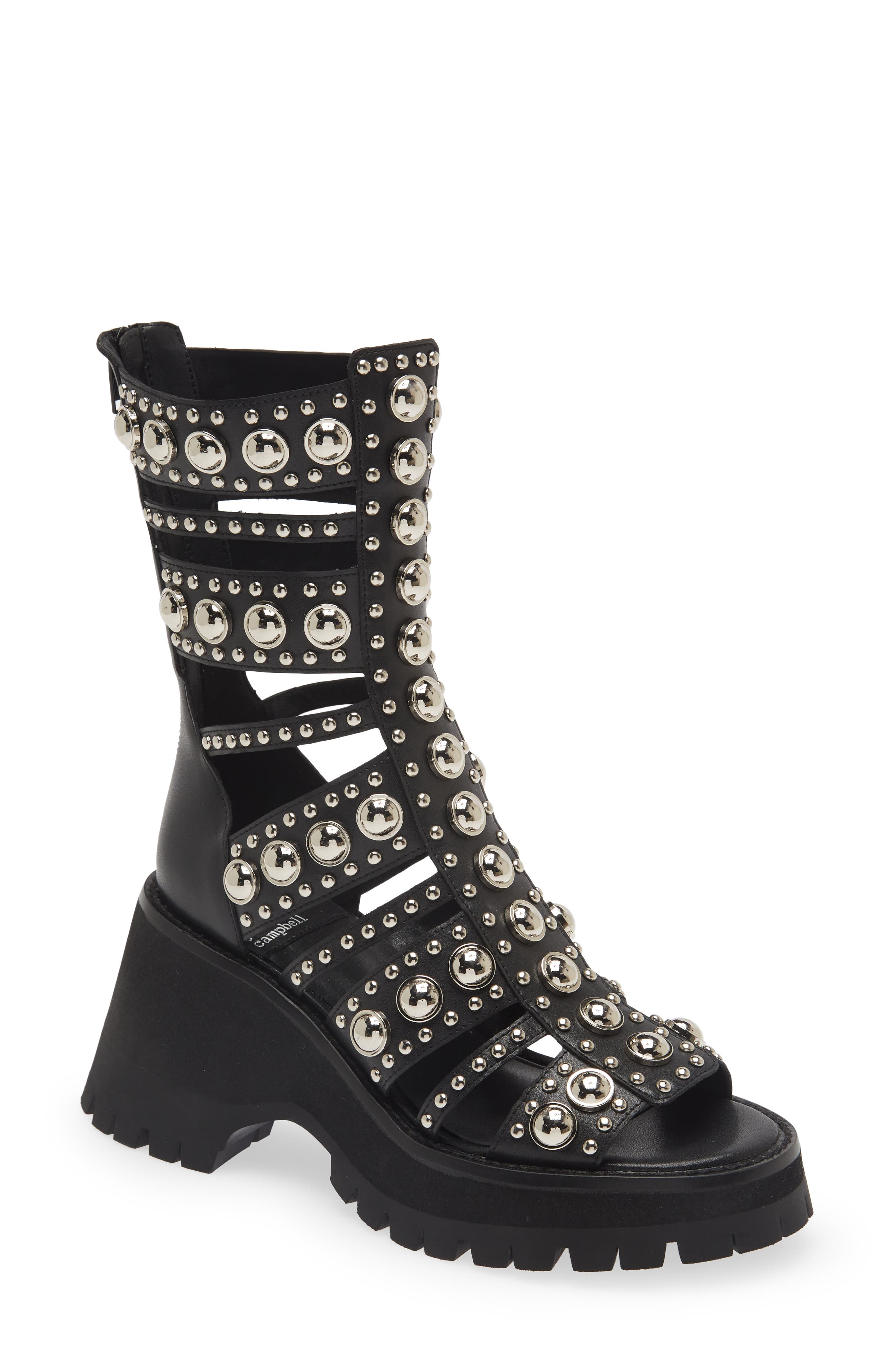 Jeffrey Campbell Expression Platform Gladiator Sandal, Main, color, 