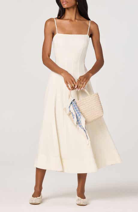 Trisha Tie Strap Midi Dress