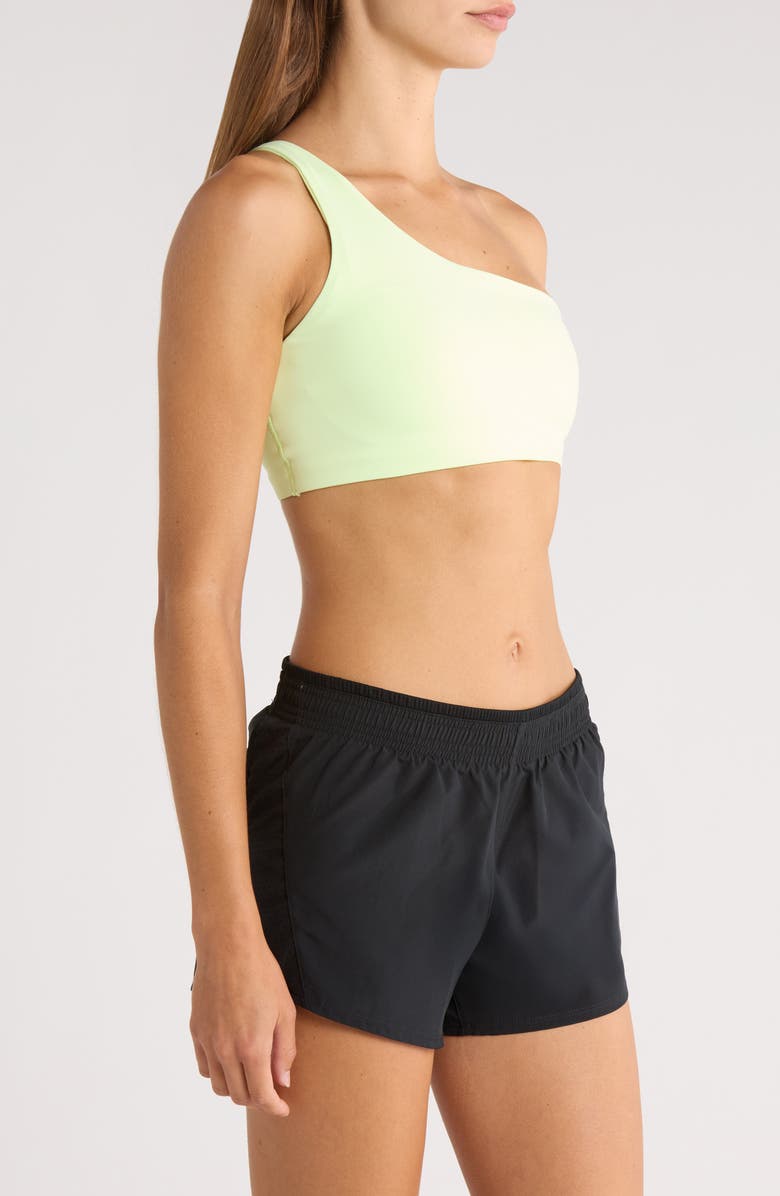 Nike Zenvy Asymmetrical Light-Support Padded Sports Bra, Alternate, color, Barely Volt/ Pcg3c