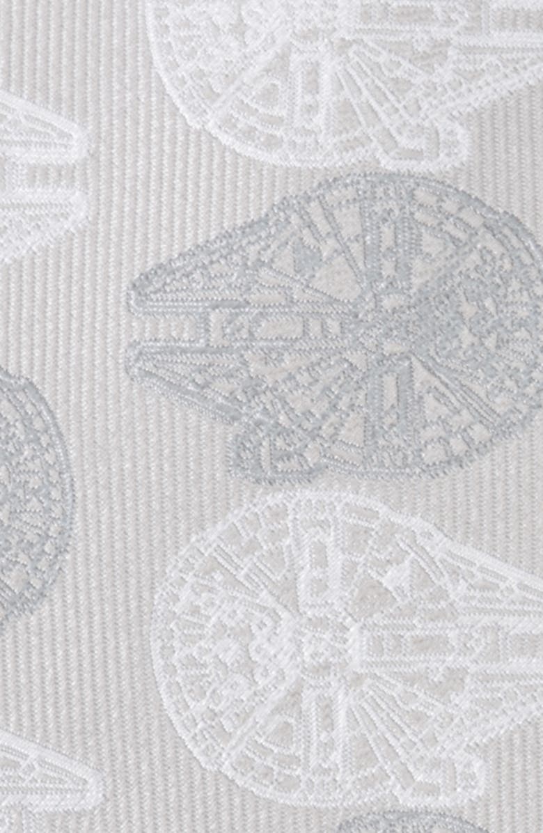 Cufflinks, Inc. x Star Wars<sup>™</sup> Millennium Falcon Silk Tie, Alternate, color,