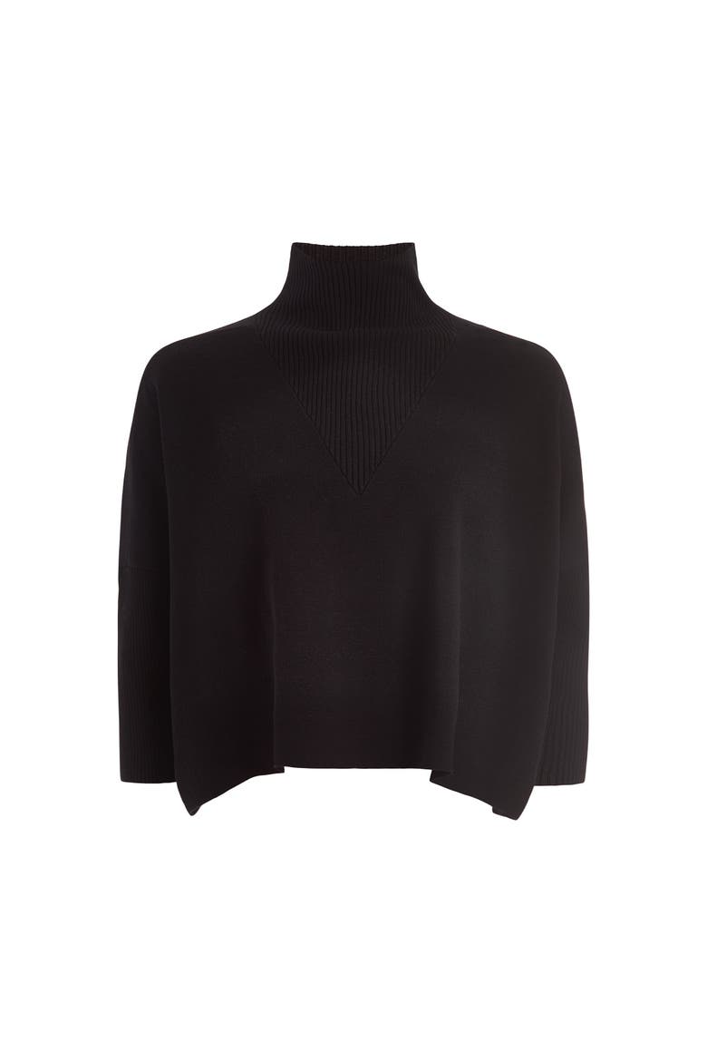 Claudie Popover, Alternate, color, Black