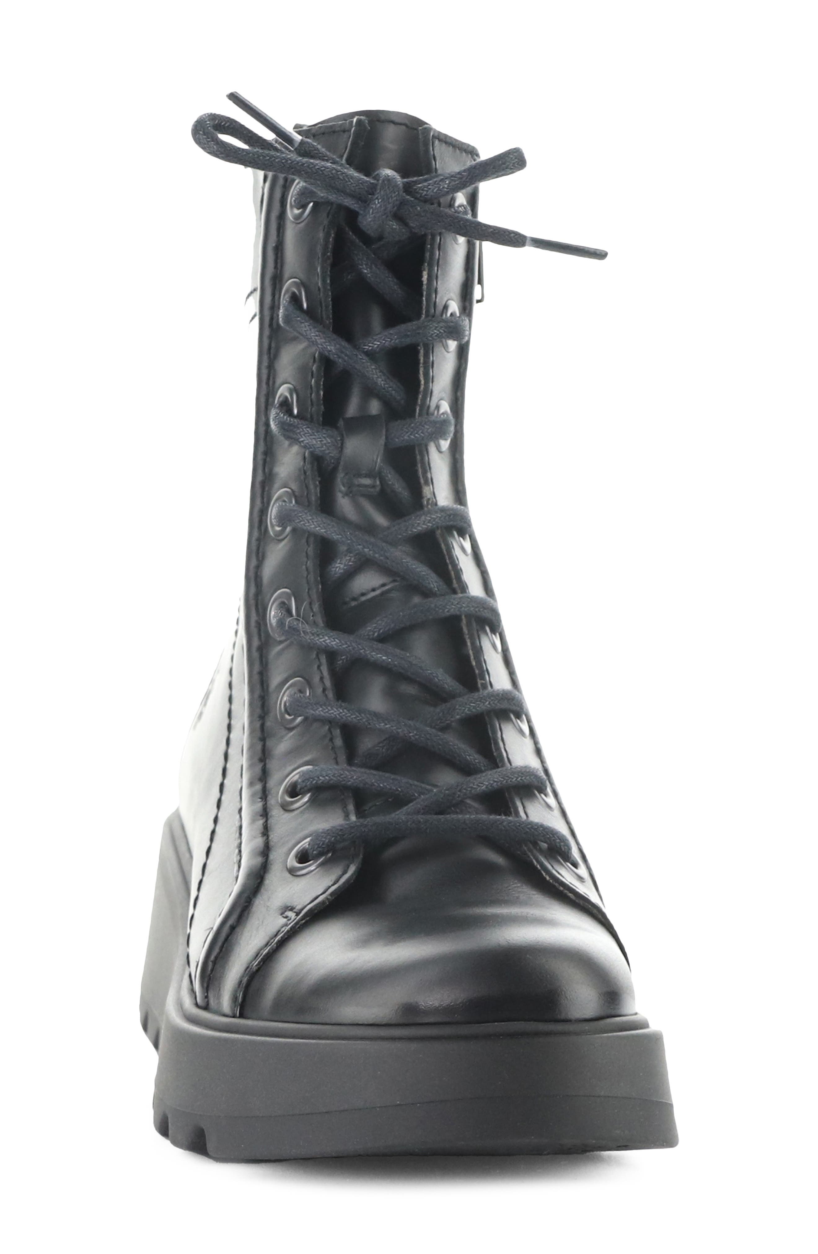 Tery Combat Boot, Alternate, color, 000 BLACK