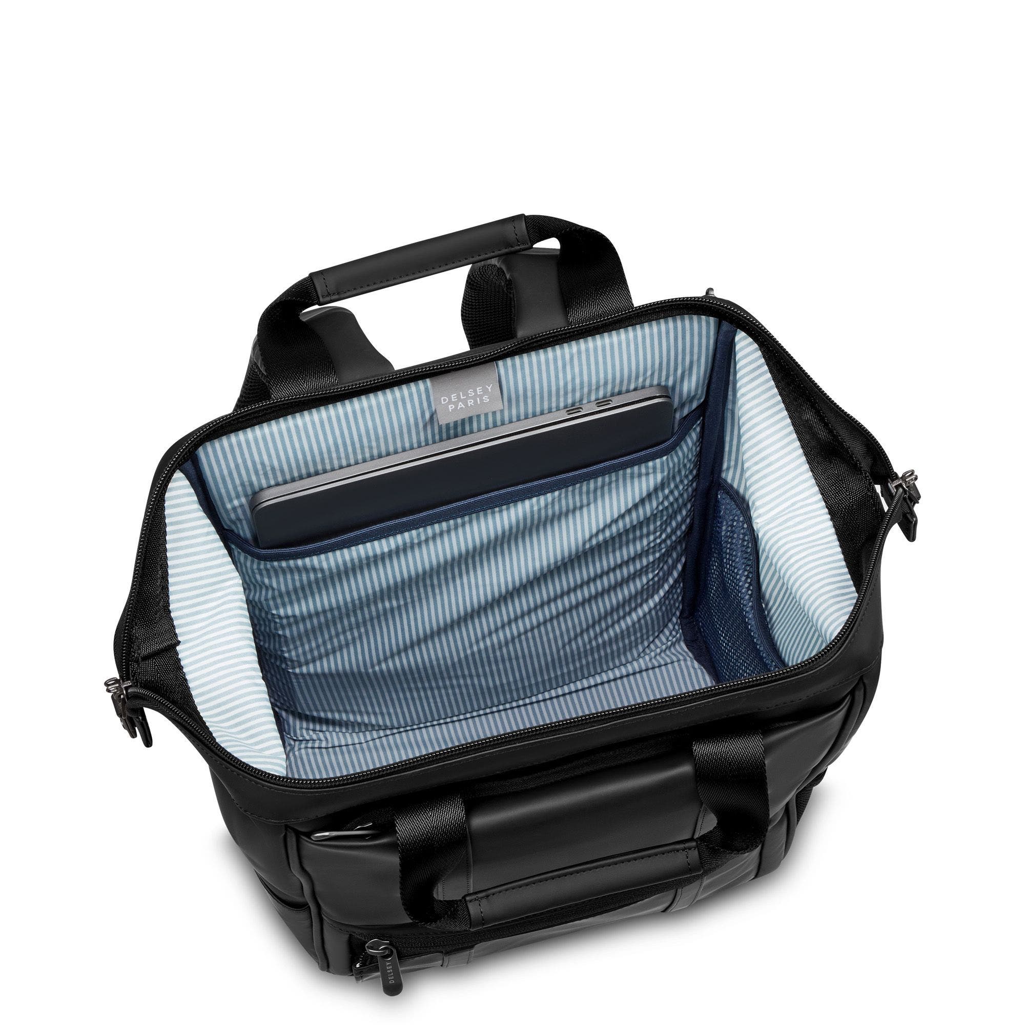 Delsey Paris Cadence Backpack, Alternate, color, Deep Black