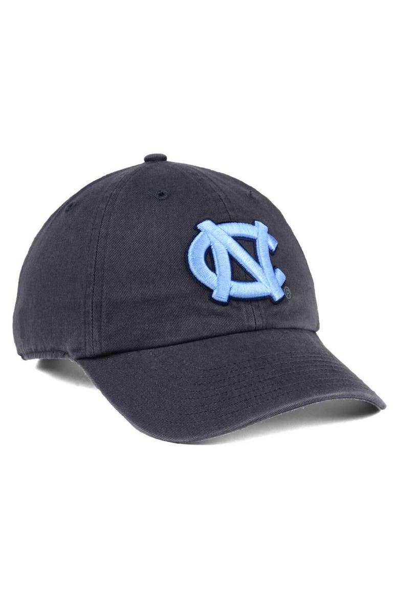 North Carolina Tar Heels '47 Clean Up Adjustable Hat - Charcoal, Alternate, color, Charcoal