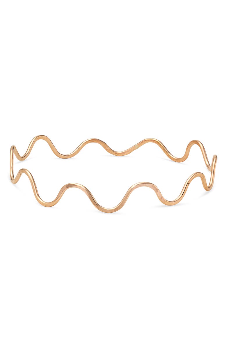 Nashelle Wave Bangle, Main, color, 
