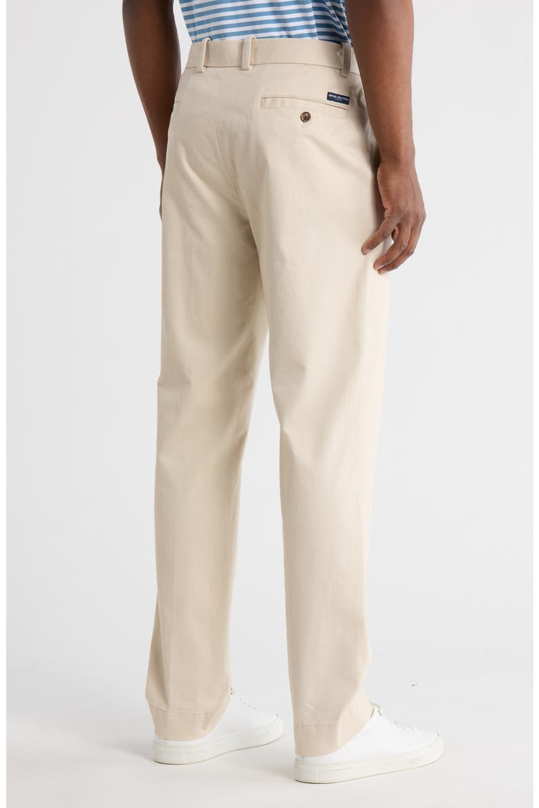 Stretch Cotton Twill Straight Leg Chino Pants, Alternate, color, OATMEAL