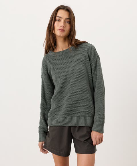 Organic Cotton Shoreline Pullover Sweater