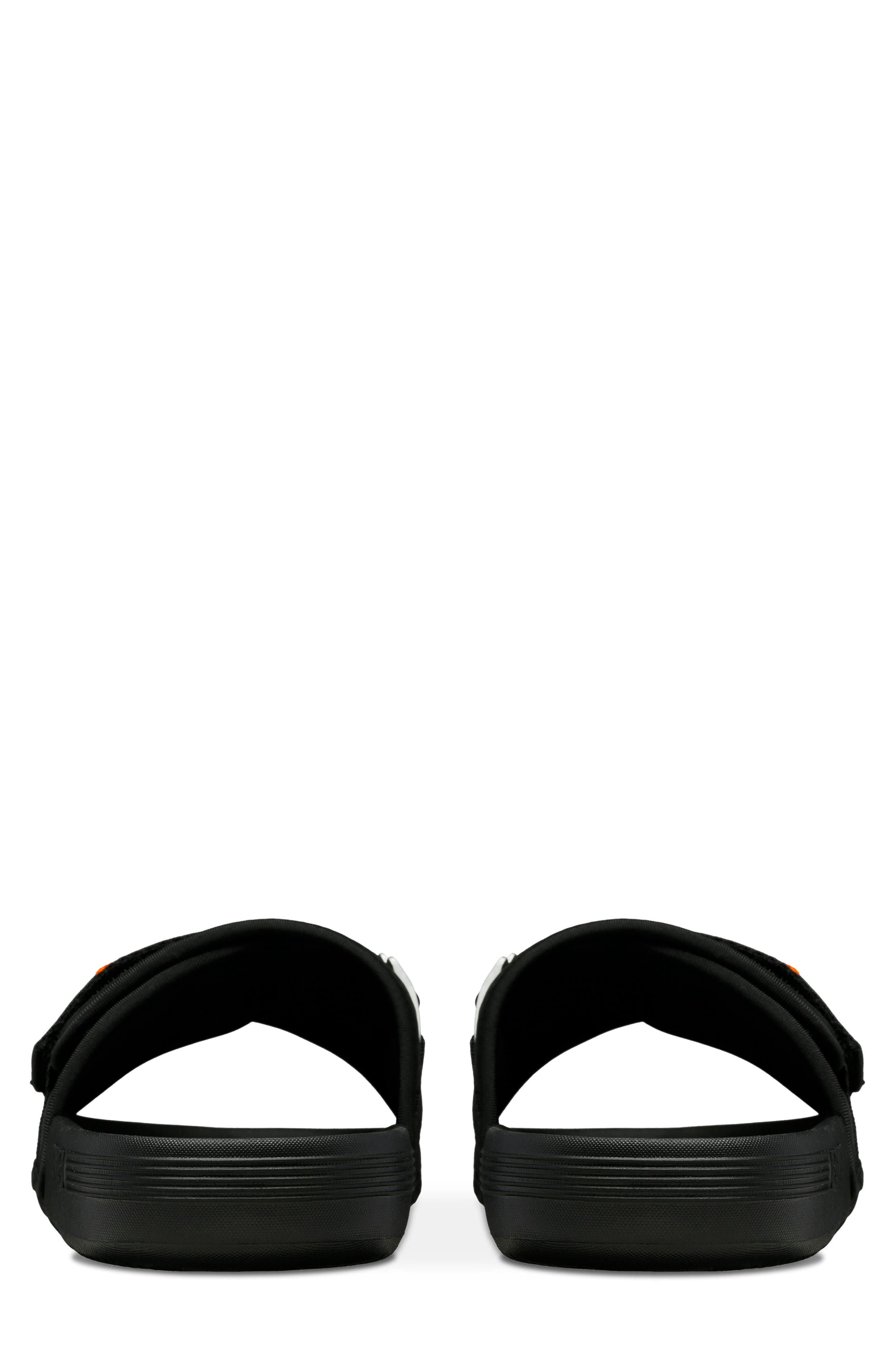 K-Swiss x McLaren Slide Sandal, Alternate, color, Black/ Papaya