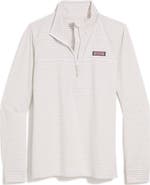 vineyard vines Microstripe Sankaty Half Zip Shep Shirt