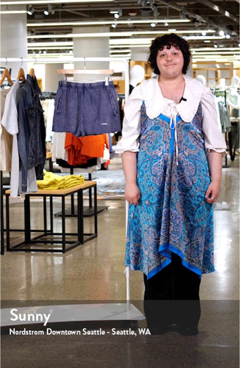 Mini Cotton Jogger Shorts, sales video thumbnail