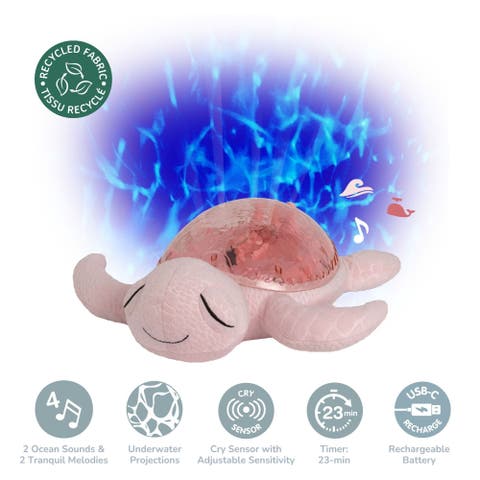 Tranquil Turtle Eco - Nightlight Projector toy & Soothing Sound Machine for Better Sleep