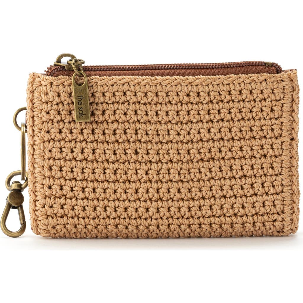 The Sak Encino Crochet Card Wallet