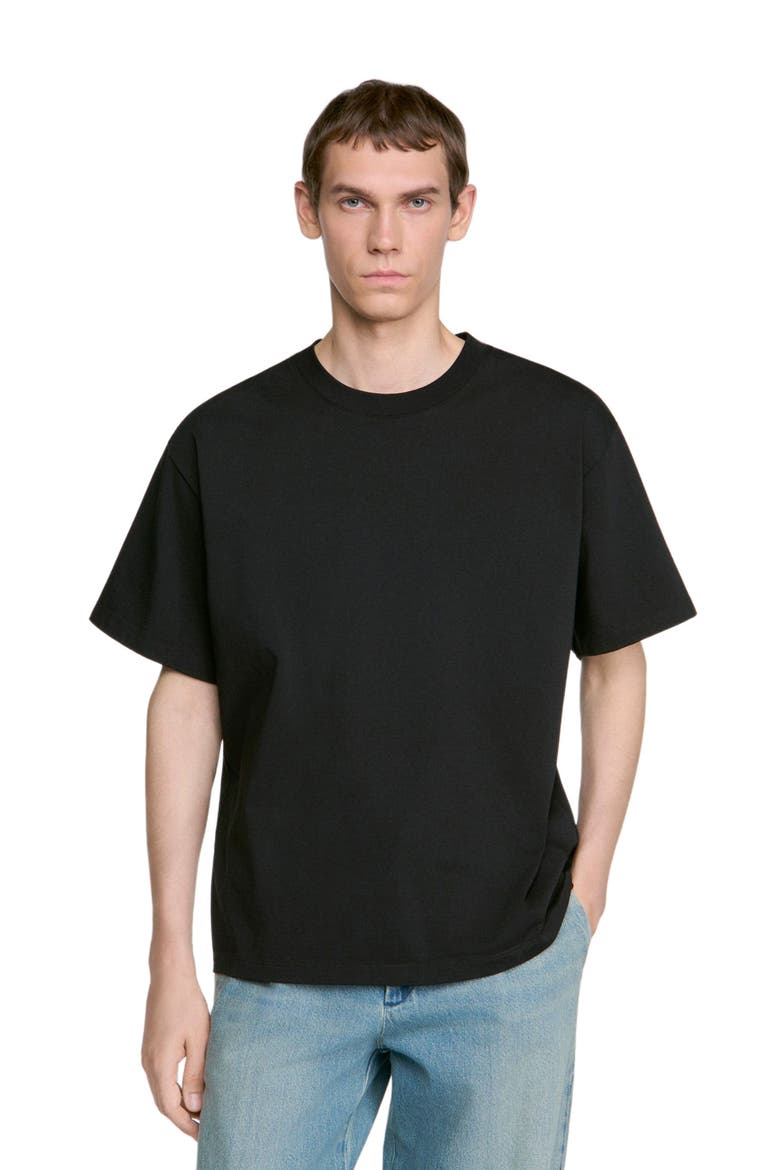 Oversized T-shirt, Alternate, color, Black