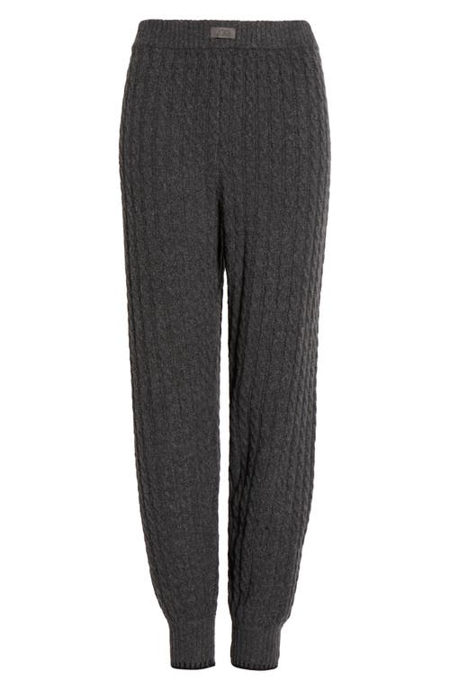 Ugg(r) Lorelai Cable Joggers In Gray