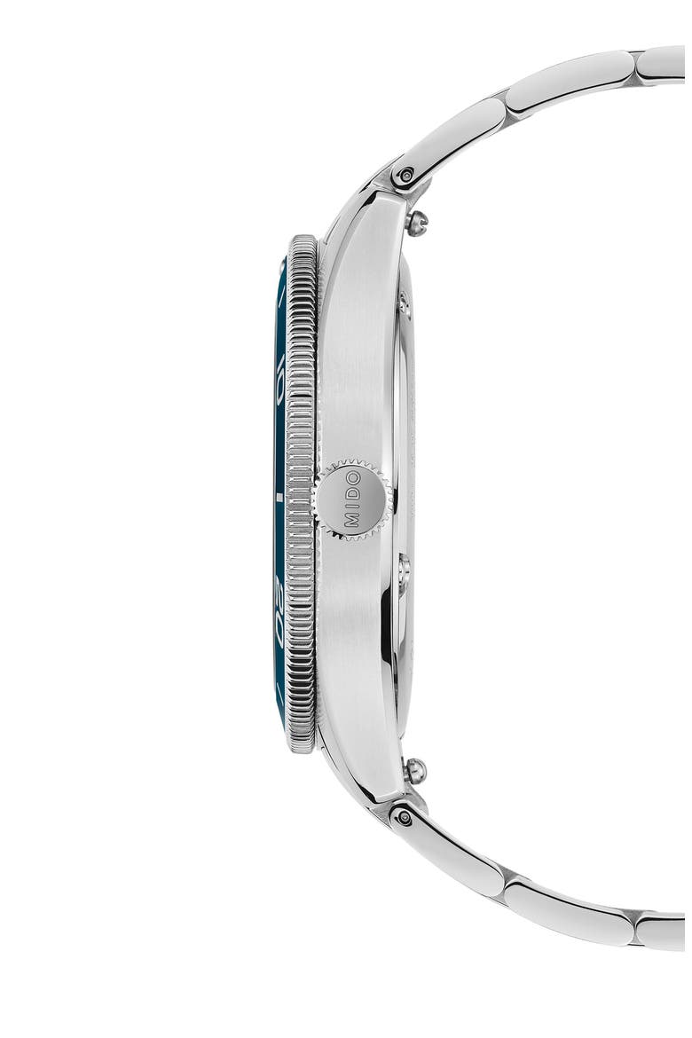 Ocean Star Captain Automatic Watch Gift Set, 39mm, Alternate, color, BLUE