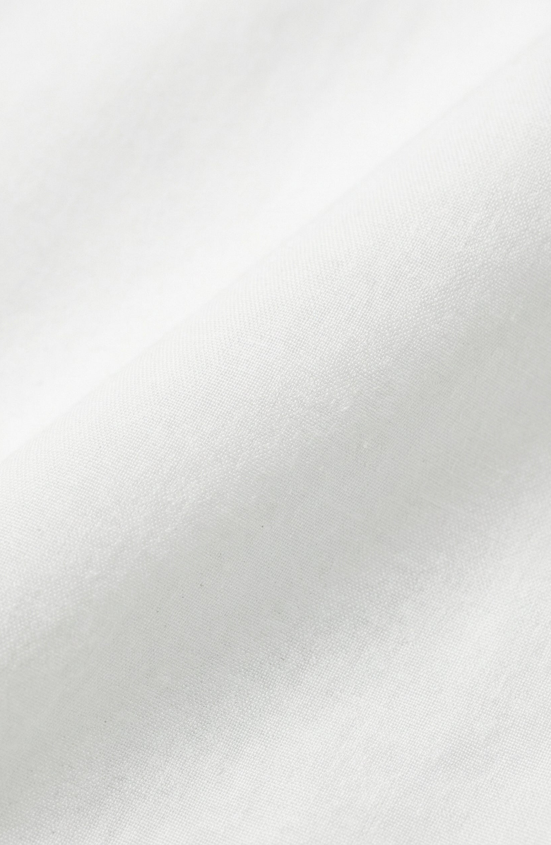 Modenaire Tie Neck Button Front Tunic Shirt, Alternate, color, White