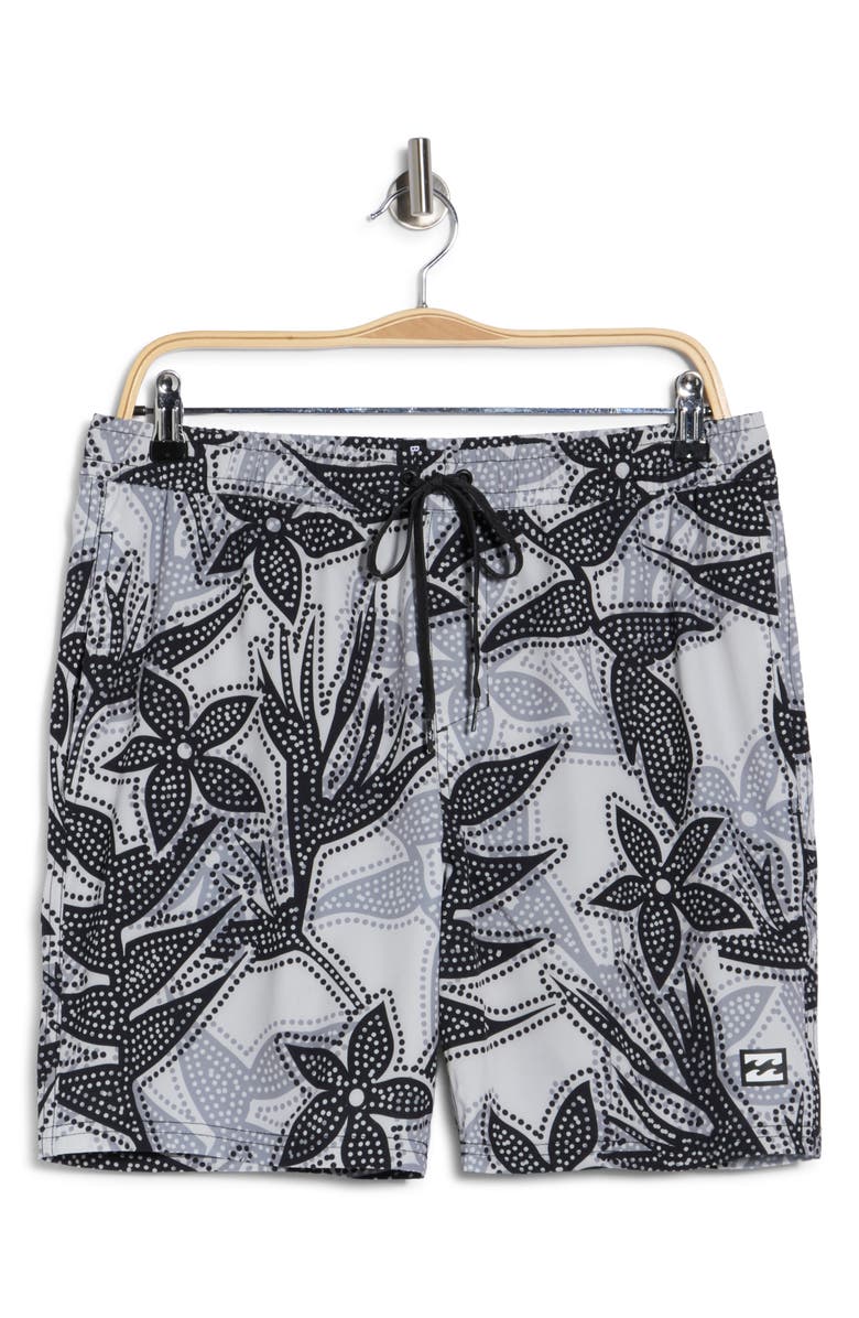 Billabong Kickturn Volley Swim Trunks, Alternate, color, Nimbus Cloud