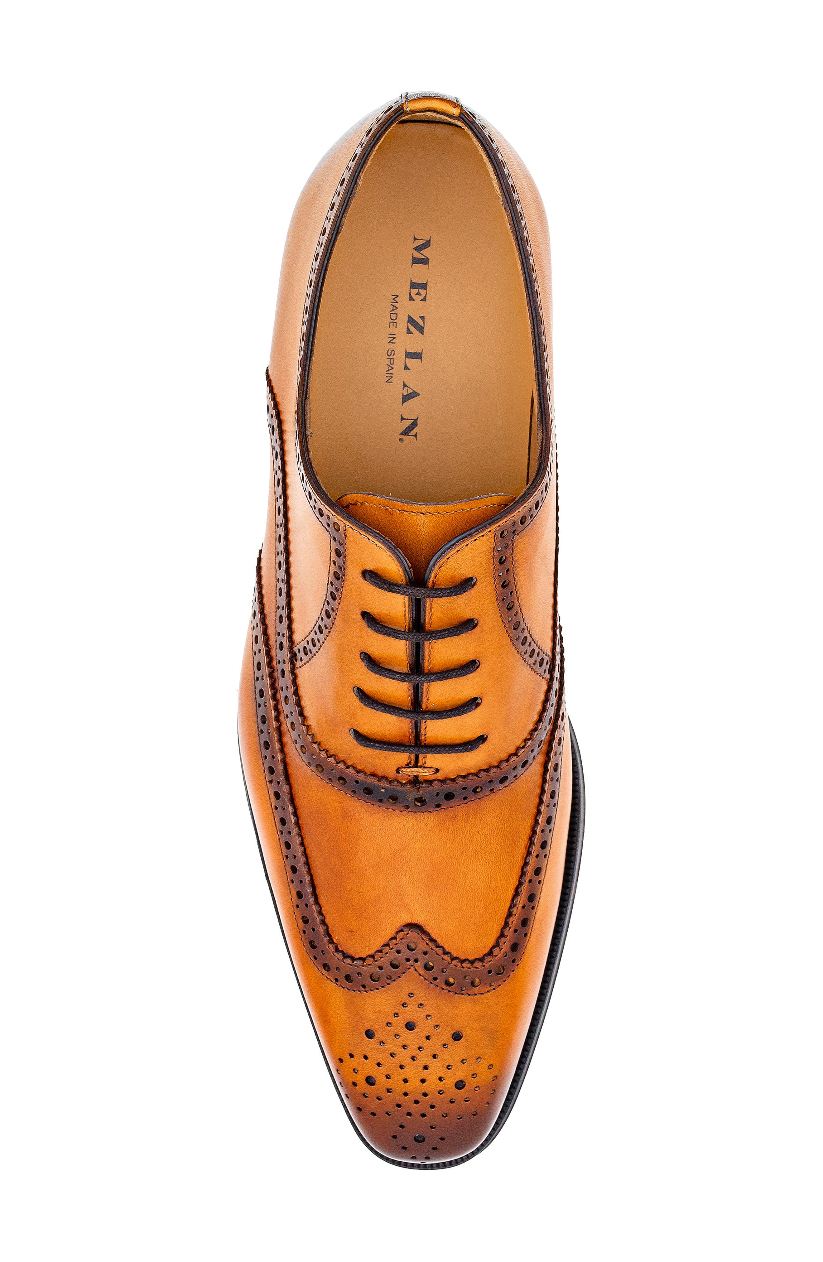 Galco Wingtip Oxford, Alternate, color, COGNAC