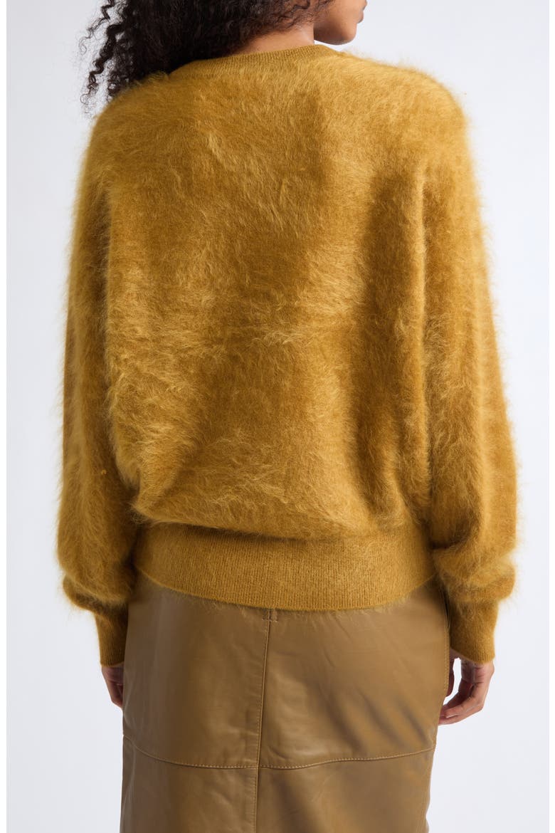 Alina Cashmere Sweater, Alternate, color, OCHRE