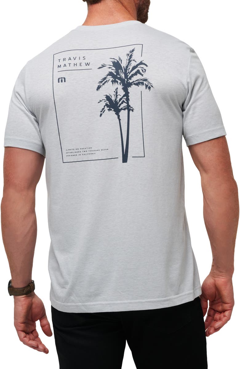 TravisMathew On the Bay Cotton Blend Graphic T-Shirt, Alternate, color, 