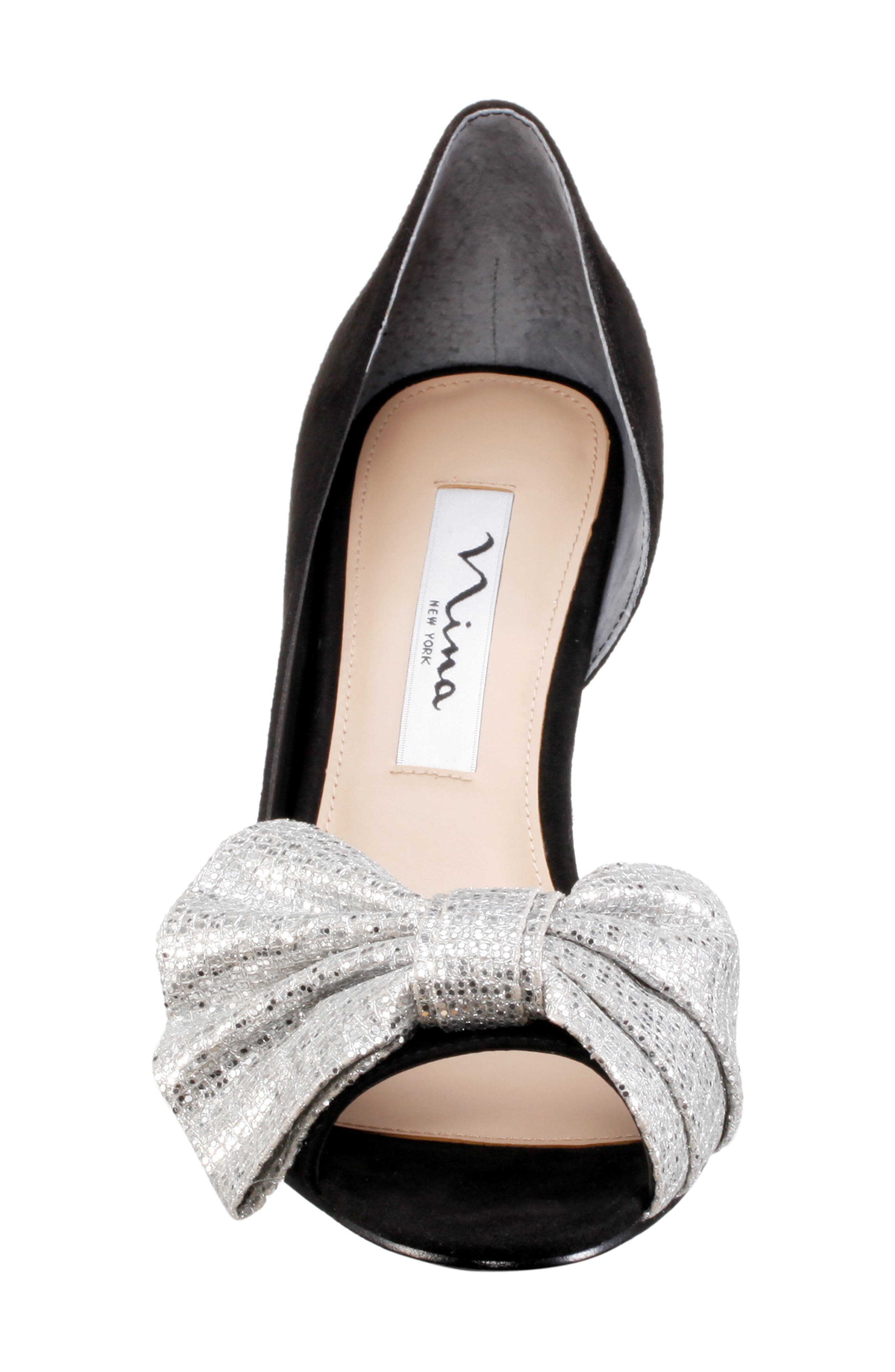 Nina Fay Peep Toe Pump, Alternate, color, 