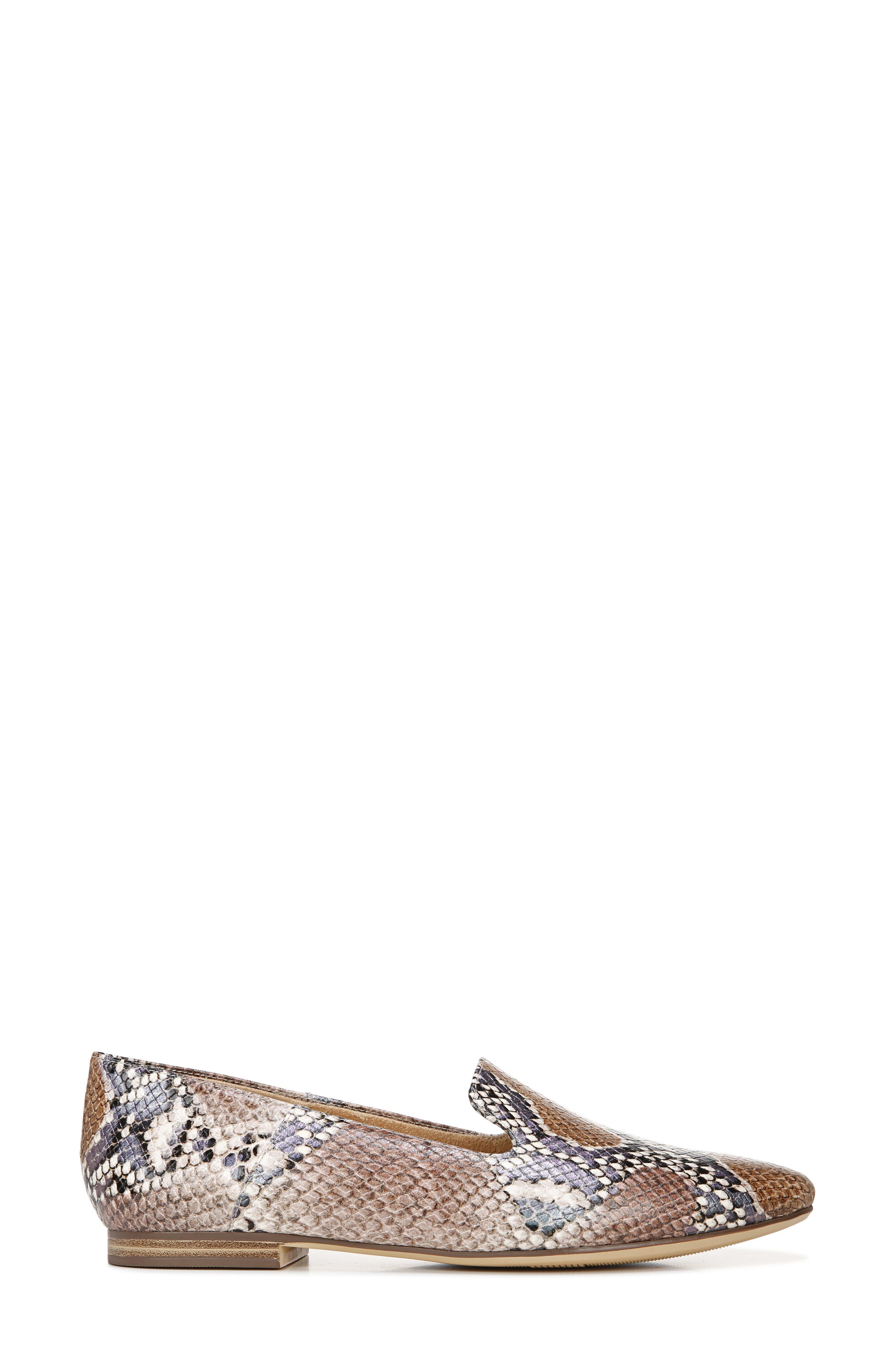 Lorna Collapsible Heel Loafer, Alternate, color, PASTEL SNAKE PRINT