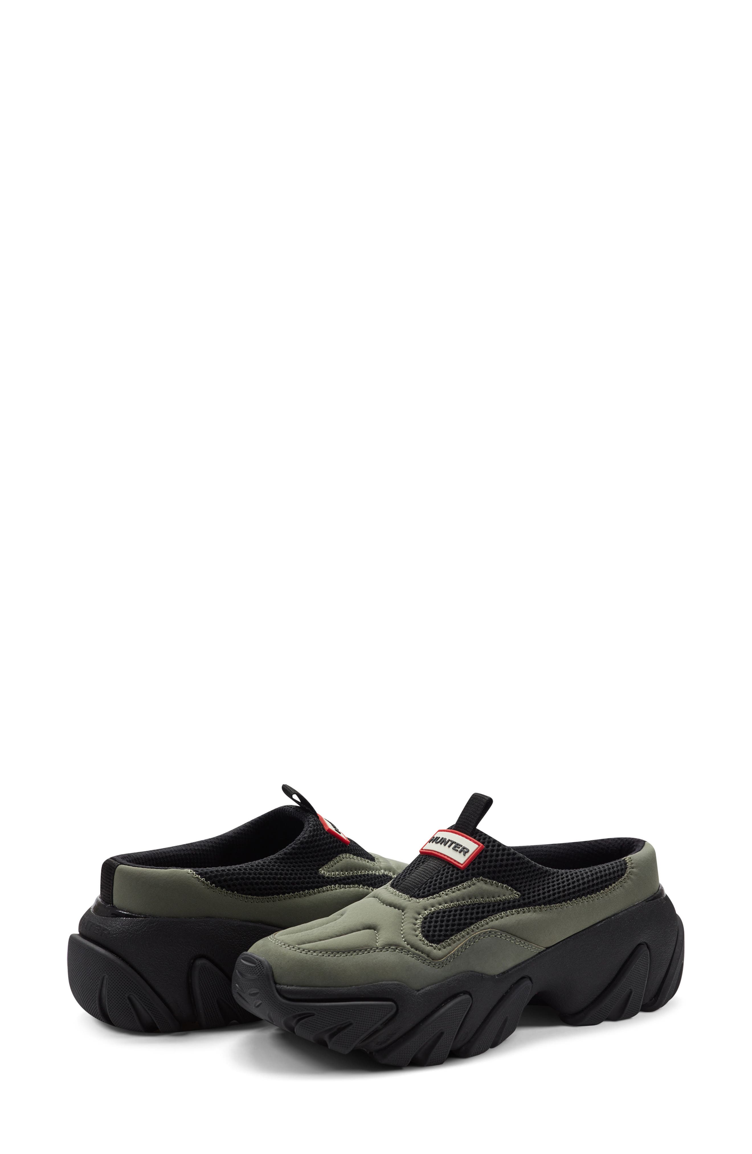 Hunter Darisa Water Repellent Slip-On Shoe, Alternate, color, Dark Green