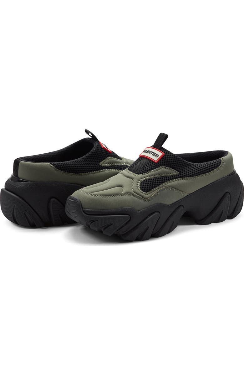 Hunter Darisa Water Repellent Slip-On Shoe, Alternate, color, Dark Green