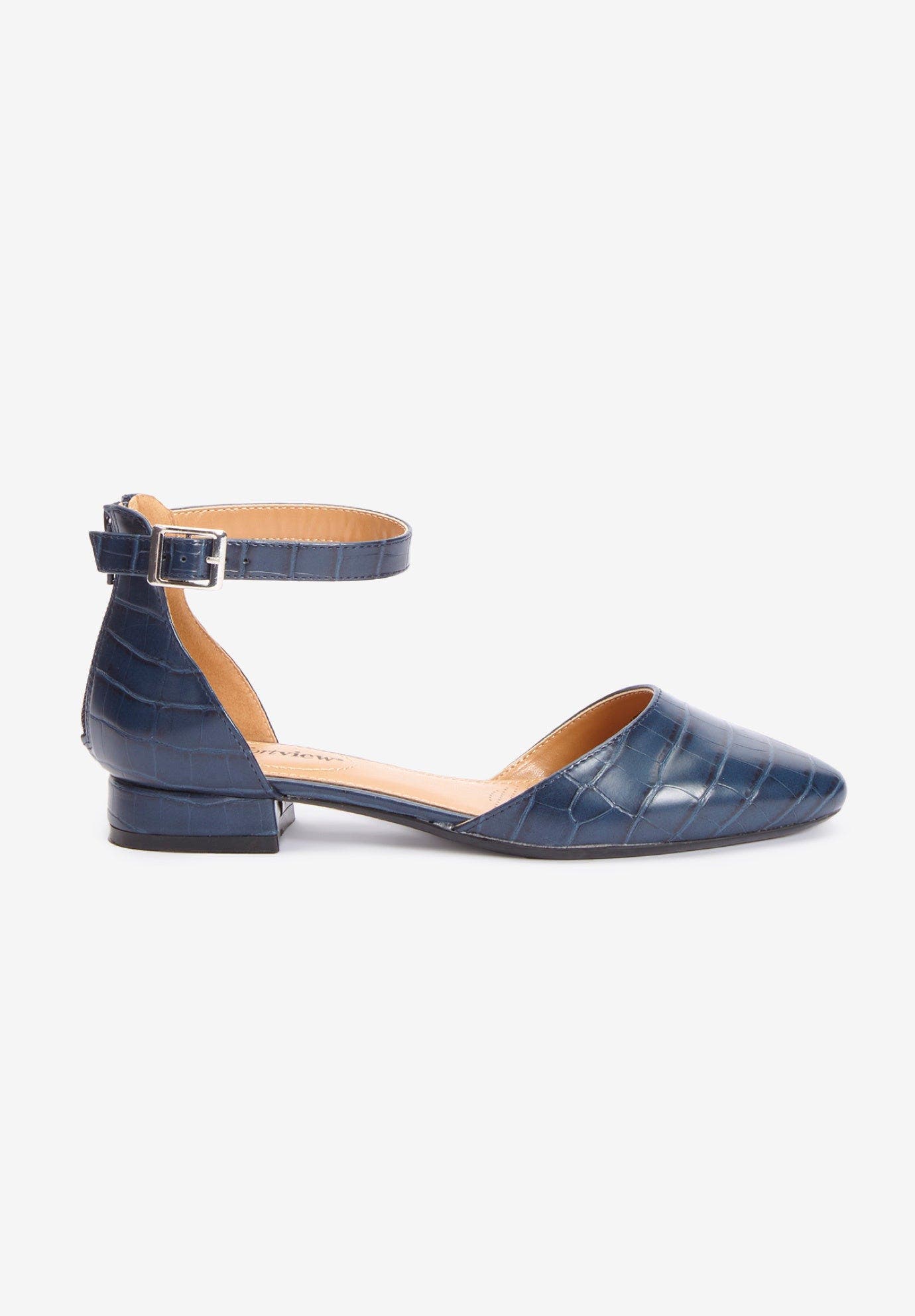 The Loucia Shoe, Alternate, color, NAVY