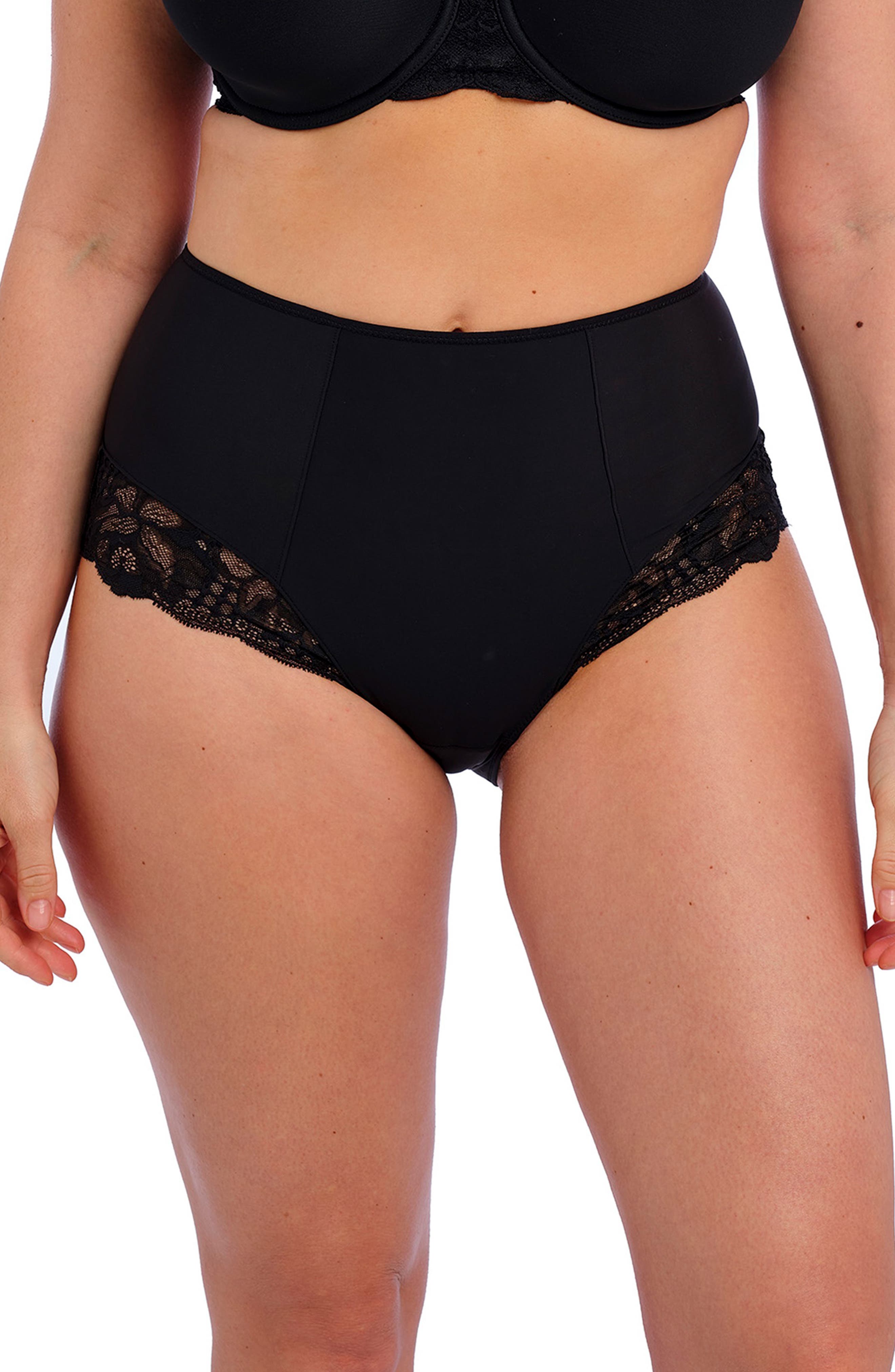 Fantasie Reflect High Waist Briefs in Black 