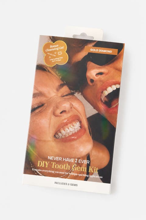 Gold Diamond Diy Tooth Gem Kit