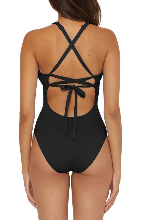 Soluna Lake Side Tie Back One-piece Swimsuit