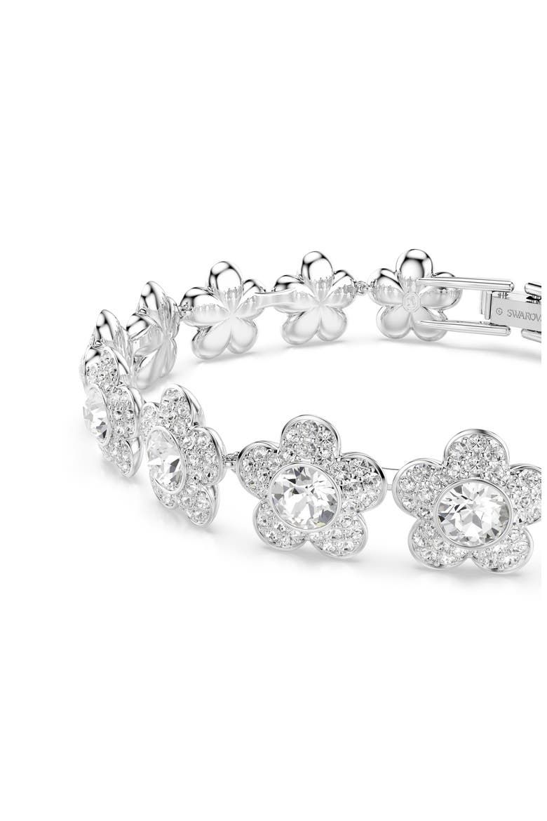x Ariana Grande Crystal Bracelet, Alternate, color, SILVER/ WHITE