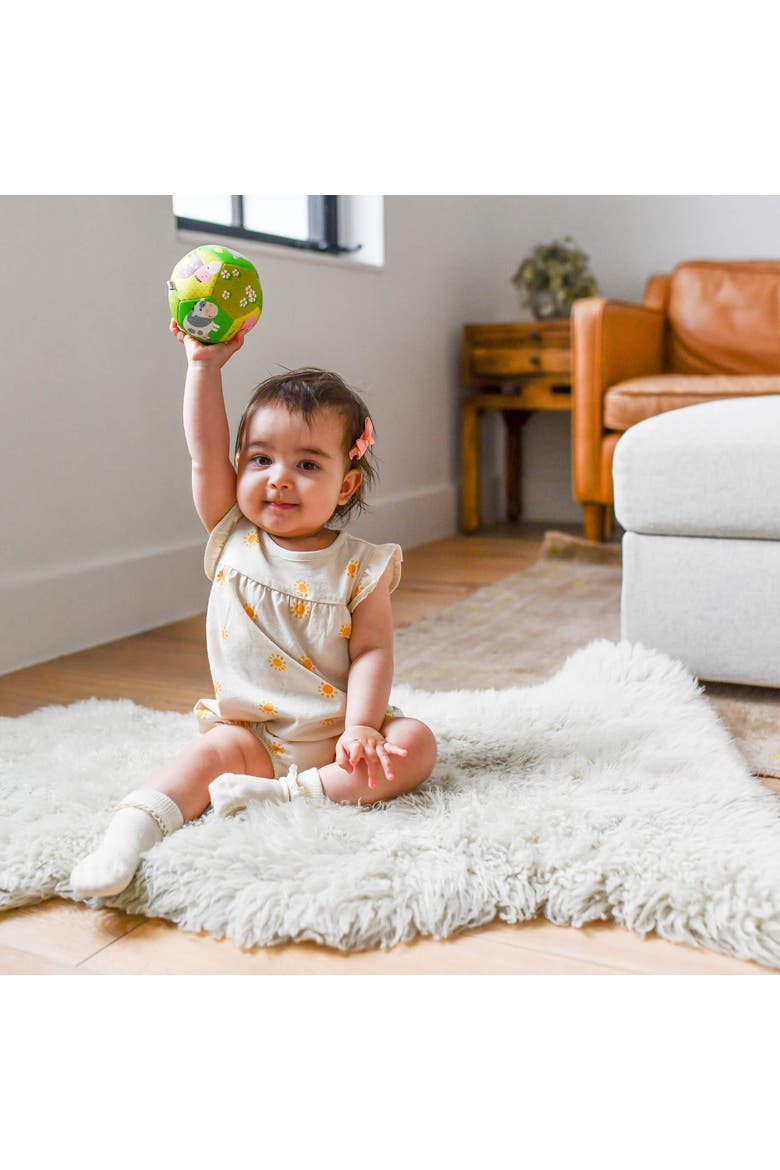Baby Ball on The Farm 4.5" for Babies 6 Months and Up, Alternate, color, Multi