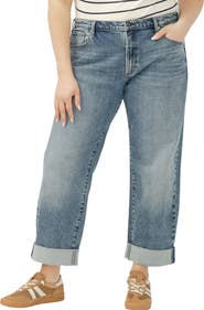 Silver Jeans Co. Relaxed Straight Leg Jeans
