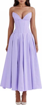 HOUSE OF CB Lady Strapless Cocktail Dress