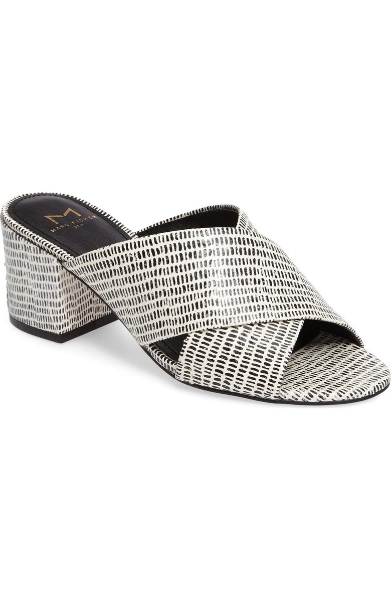 Marc Fisher LTD Rinna Crisscross Slide, Main, color,