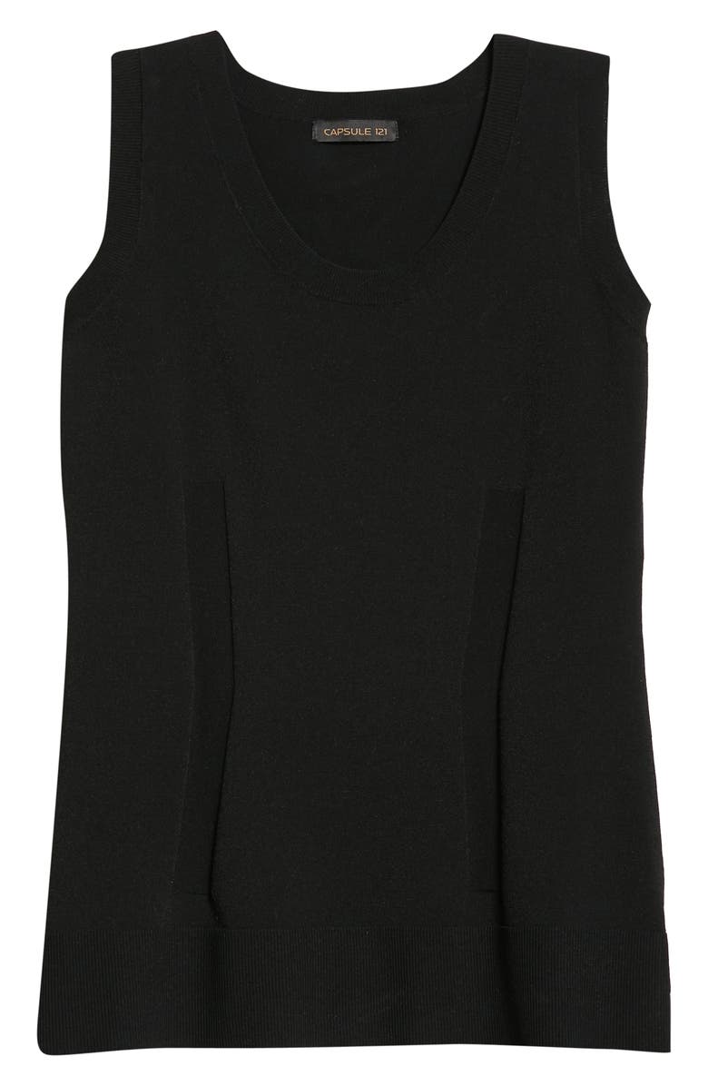 Capsule 121 The Modesty U-Neck Sweater Tank, Alternate, color, 