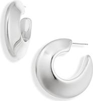 Cara Chunky Statement Hoop Earrings