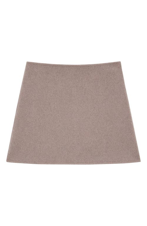 Theory Mini Skirt In Brown